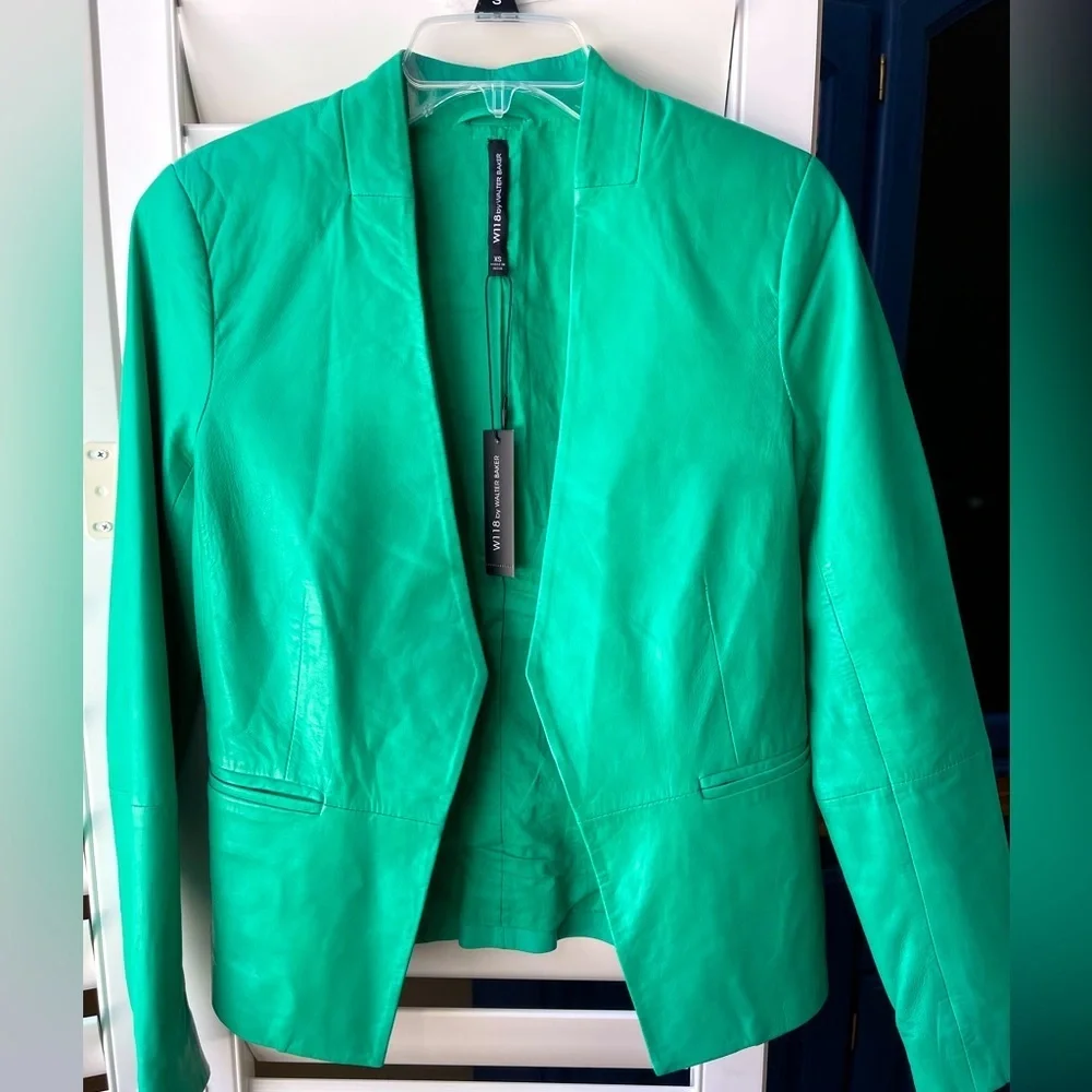Walter Baker Leather Jacket. Rare. NWT - Picture 1 of 17